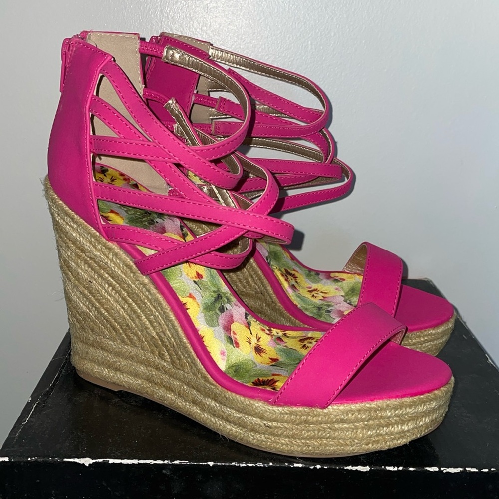Charlotte Russe wedge shoes size 8
